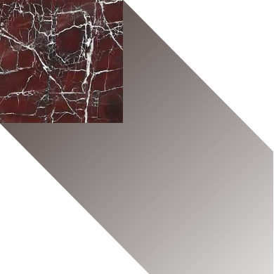 Cubo di marmo rosso tipo 2